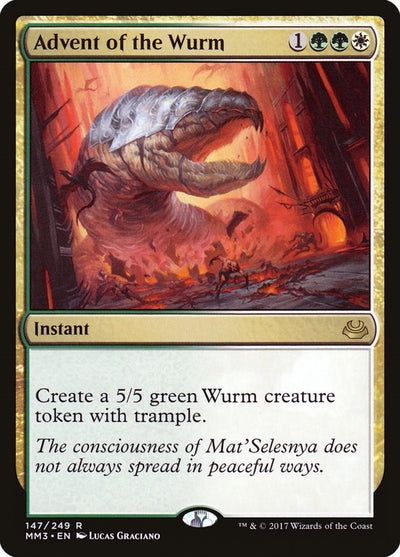 Advent of the Wurm (147) (MM3)