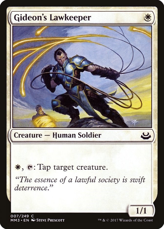 Gideon's Lawkeeper (7) (MM3)