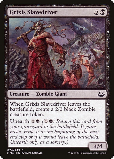 Grixis Slavedriver (74) (MM3)