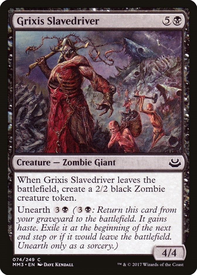 Grixis Slavedriver (74) (MM3)