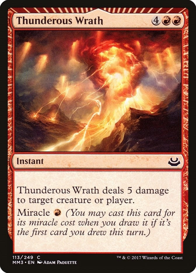 Thunderous Wrath (113) (MM3)