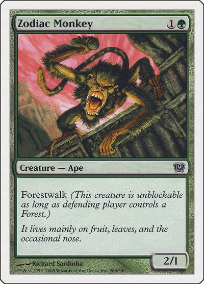 Zodiac Monkey (9ED)