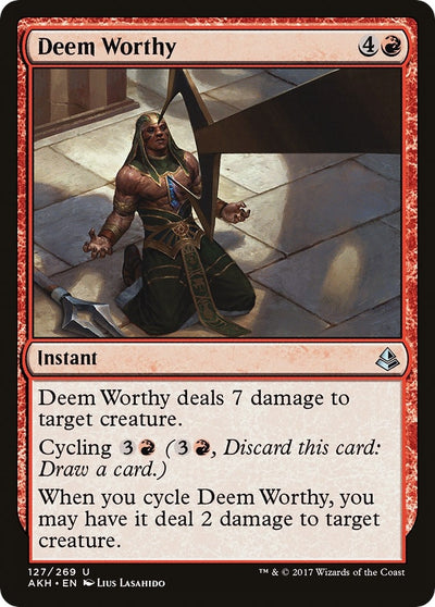 Deem Worthy (127) (AKH)