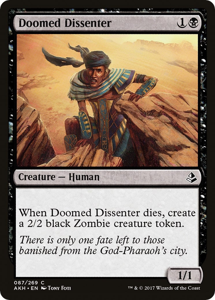 Doomed Dissenter (87) (AKH)