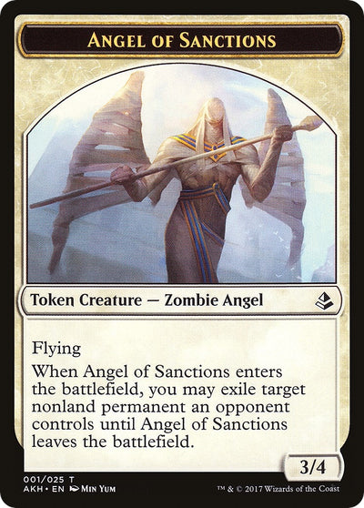 Angel of Sanctions // Drake Double-Sided Token (1 // 18) (AKH)