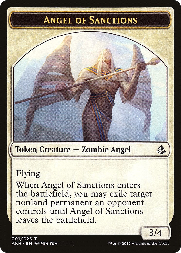Angel of Sanctions // Drake Double-Sided Token (1 // 18) (AKH)