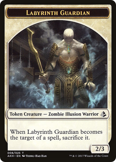 Labyrinth Guardian // Insect Double-Sided Token (8 // 19) (AKH)