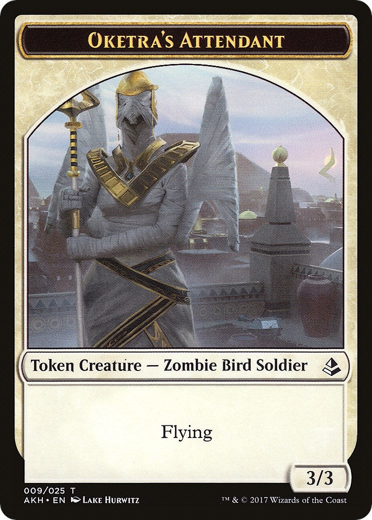 Oketra's Attendant // Beast Token (9 // 21) (AKH)