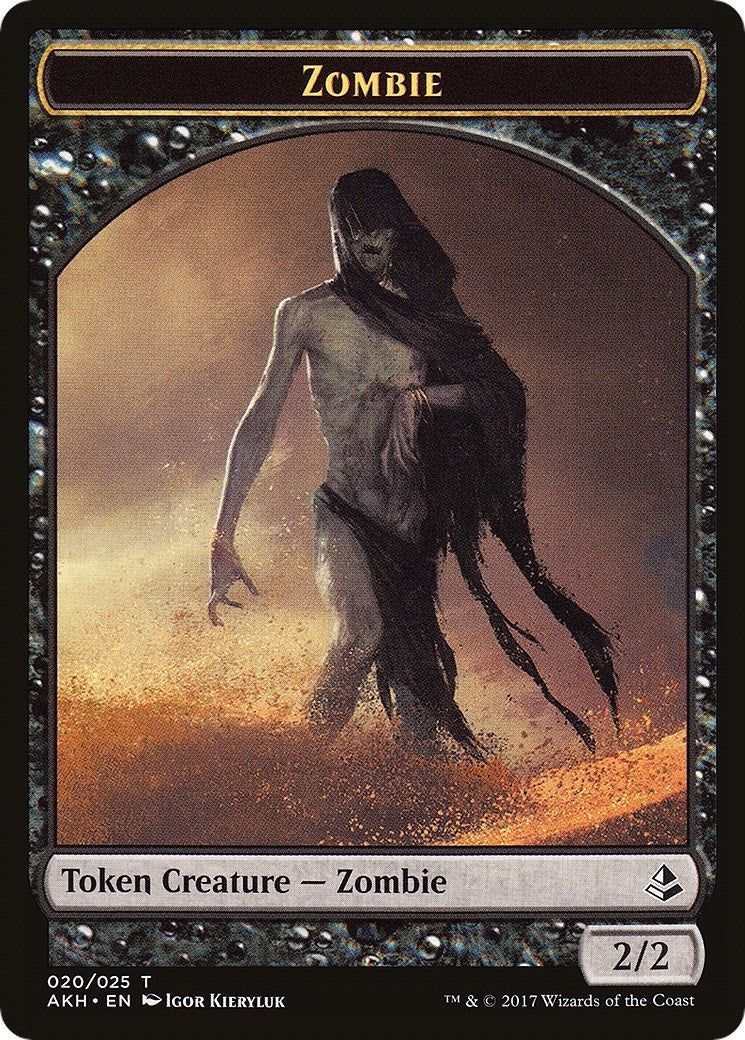 Zombie // Trueheart Duelist Token (20 // 13) (AKH)