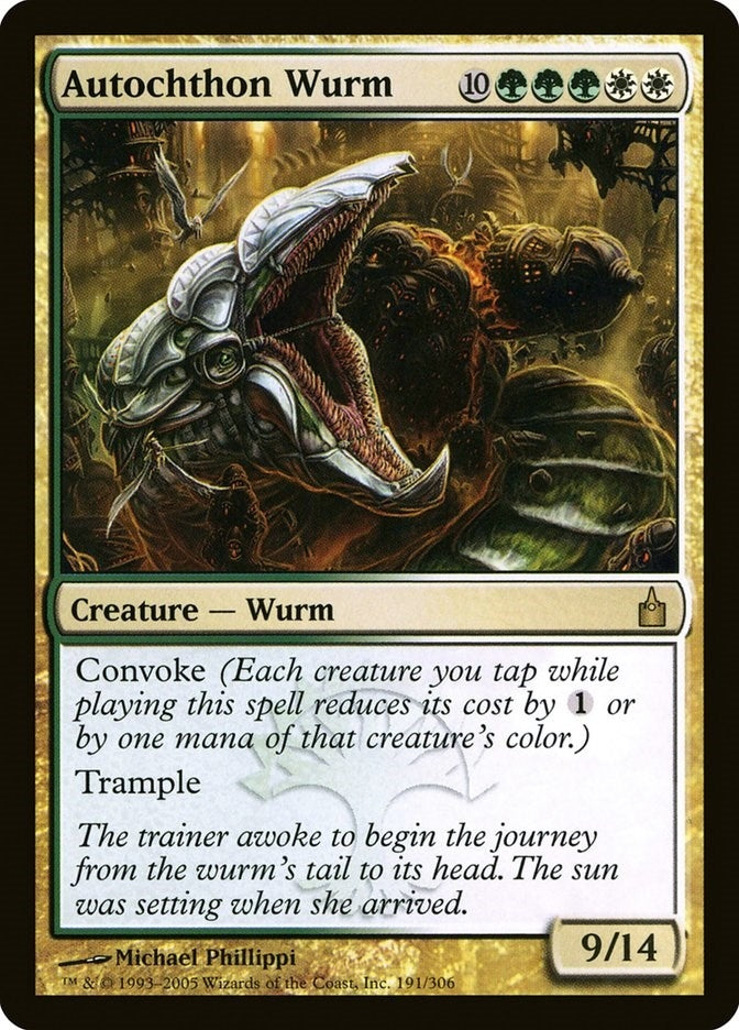 Autochthon Wurm (191) (RAV)