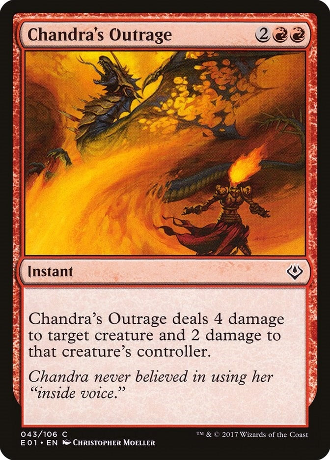 Chandra's Outrage (43) (AC2)