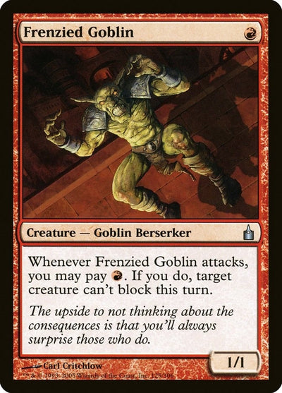 Frenzied Goblin (125) (RAV)