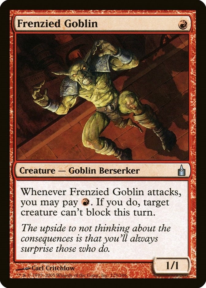 Frenzied Goblin (125) (RAV)
