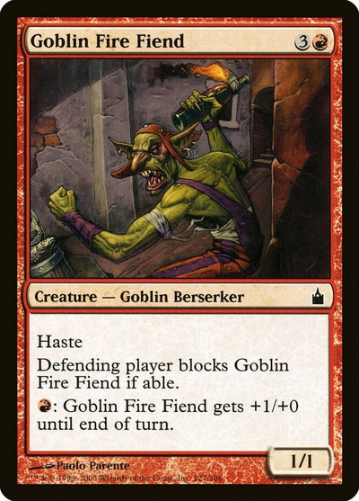 Goblin Fire Fiend (127) (RAV)
