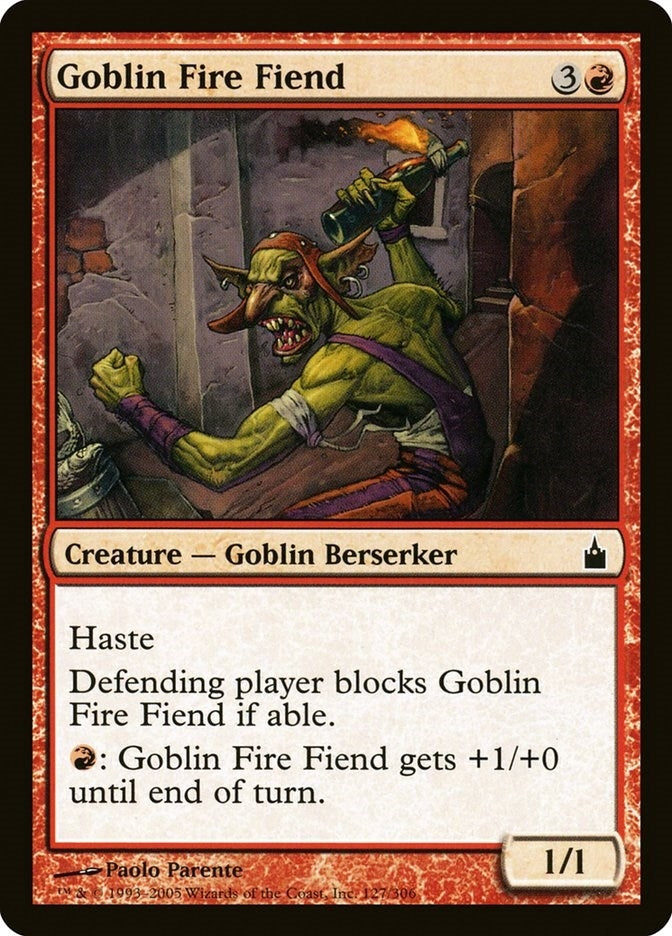 Goblin Fire Fiend (127) (RAV)