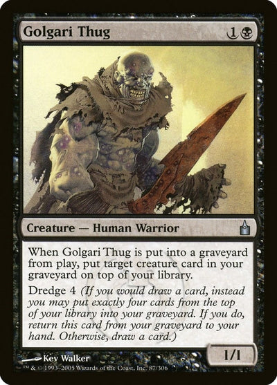 Golgari Thug (87) (RAV)