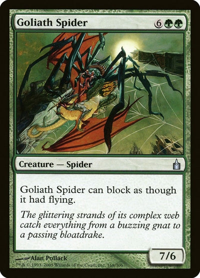 Goliath Spider (168) (RAV)