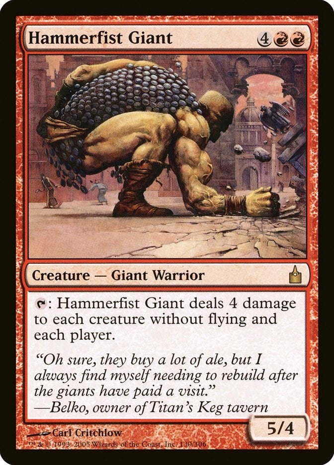 Hammerfist Giant (130) (RAV)