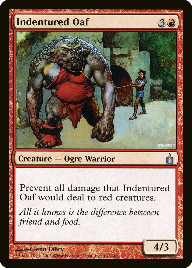 Indentured Oaf (133) (RAV)