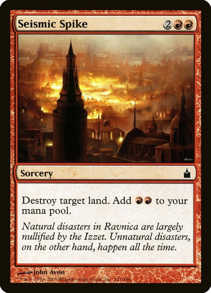 Seismic Spike (141) (RAV)