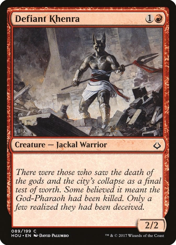 Defiant Khenra (89) (HOU)