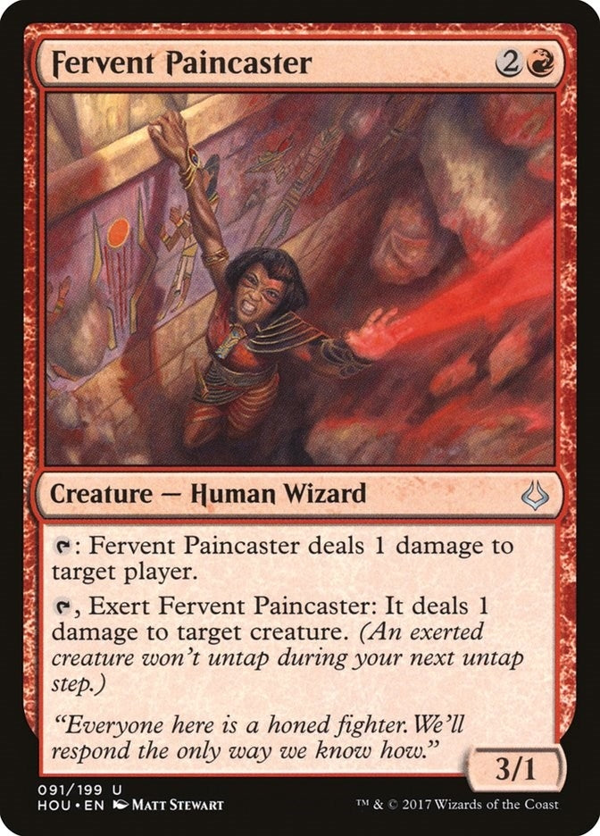 Fervent Paincaster (91) (HOU)