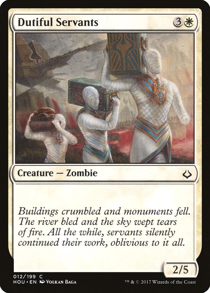 Dutiful Servants (12) (HOU)
