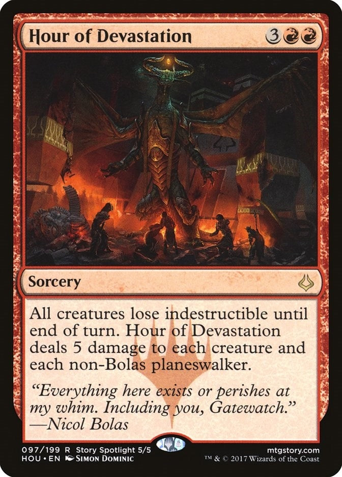 Hour of Devastation (97) (HOU)