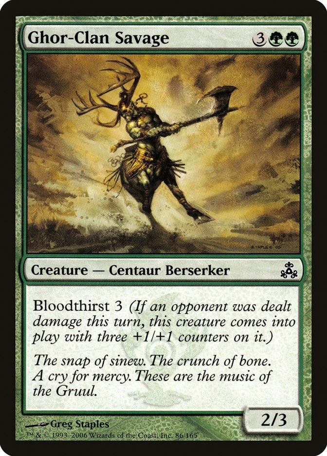 Ghor-Clan Savage (86) (GPT)