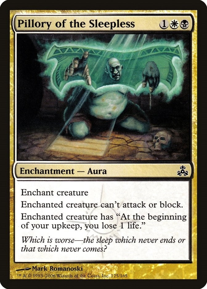 Pillory of the Sleepless (125) (GPT)