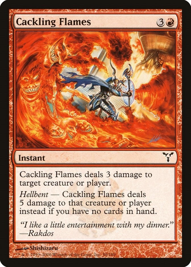 Cackling Flames (59) (DIS)