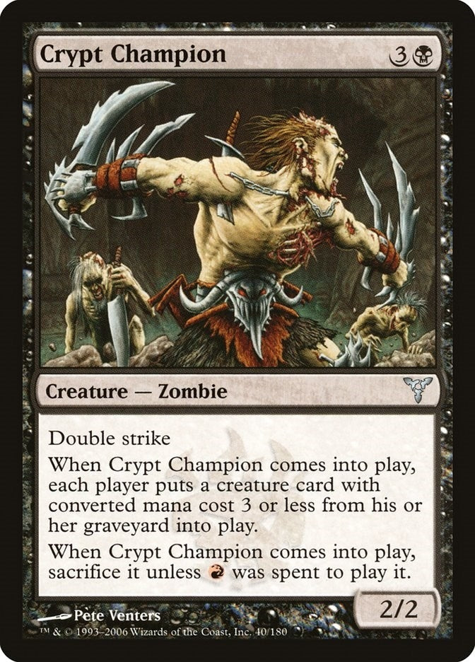 Crypt Champion (40) (DIS)