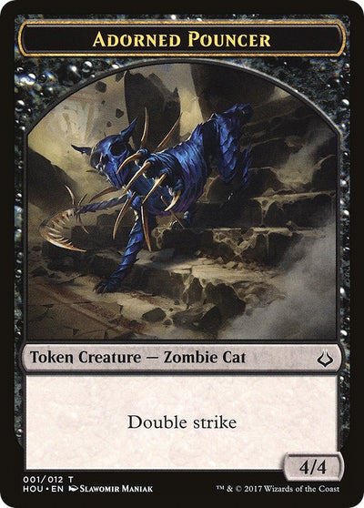 Adorned Pouncer // Horse Double-Sided Token (1 // 10) (HOU)
