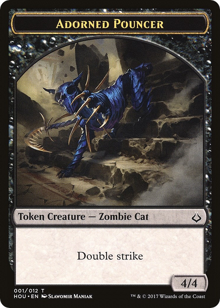 Adorned Pouncer // Horse Double-Sided Token (1 // 10) (HOU)