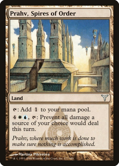 Prahv, Spires of Order (177) (DIS)