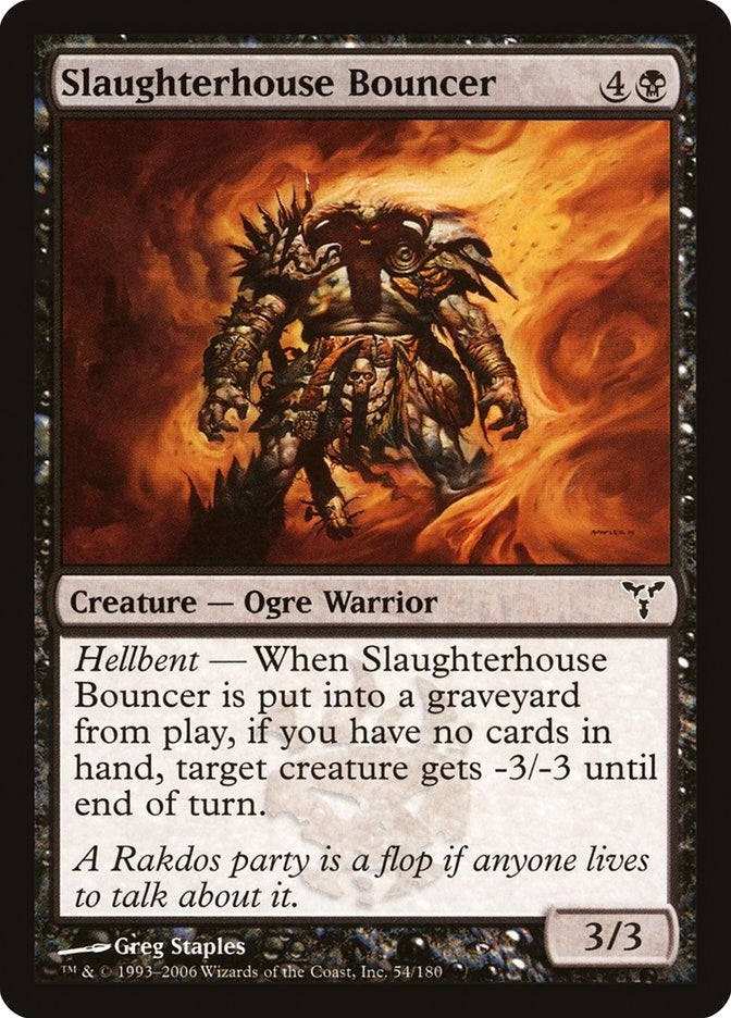 Slaughterhouse Bouncer (54) (DIS)