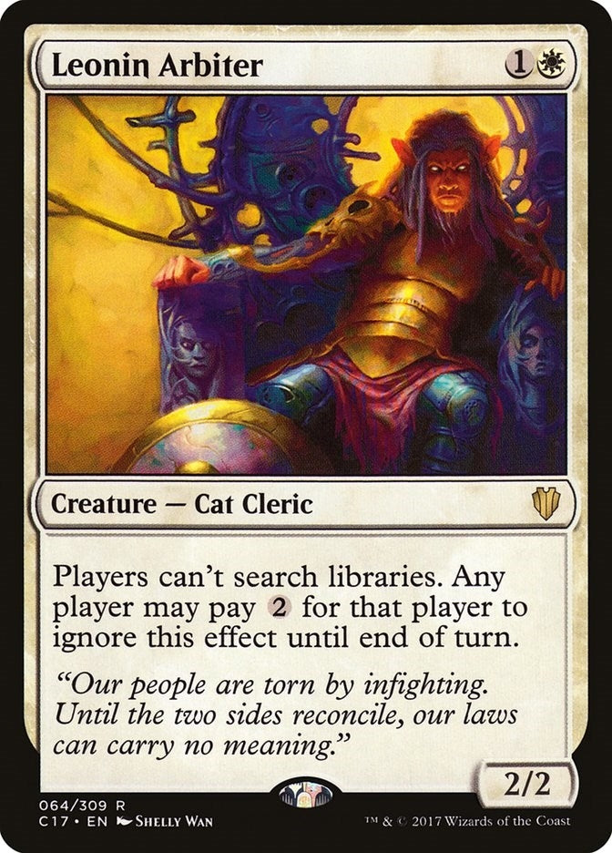 Leonin Arbiter (64) (C17)