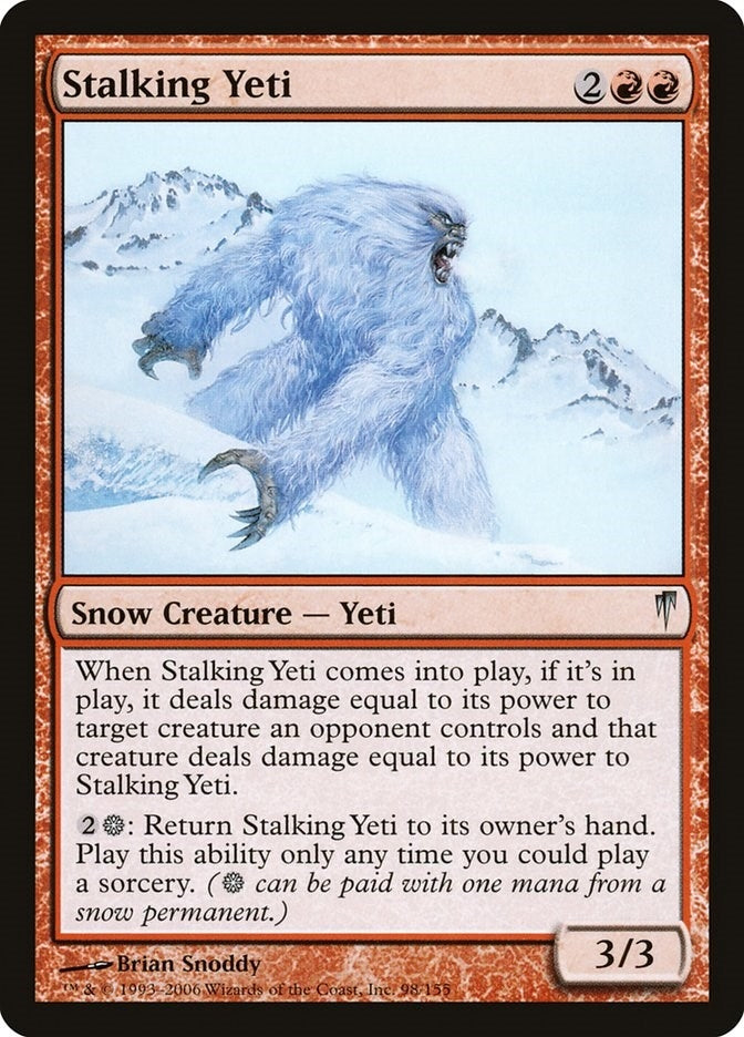 Stalking Yeti (98) (CSP)