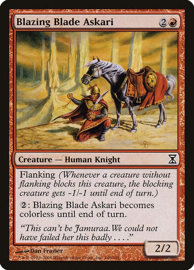 Blazing Blade Askari (146) (TSP)