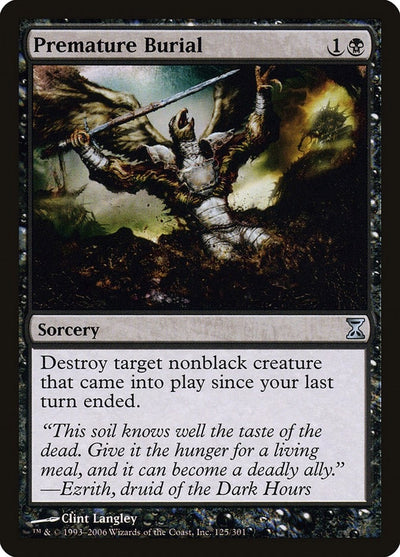 Premature Burial (125) (TSP)