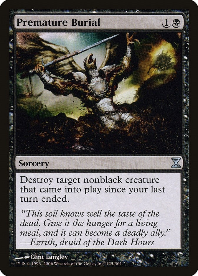 Premature Burial (125) (TSP)