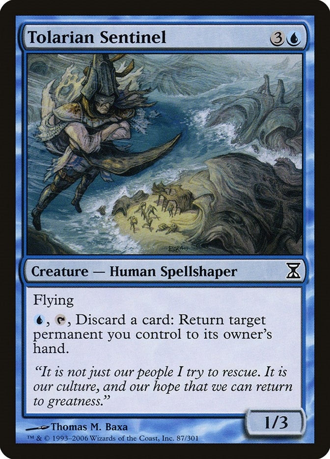 Tolarian Sentinel (87) (TSP)