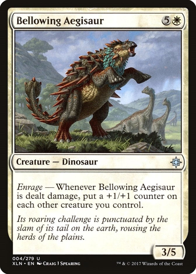 Bellowing Aegisaur (4) (XLN)