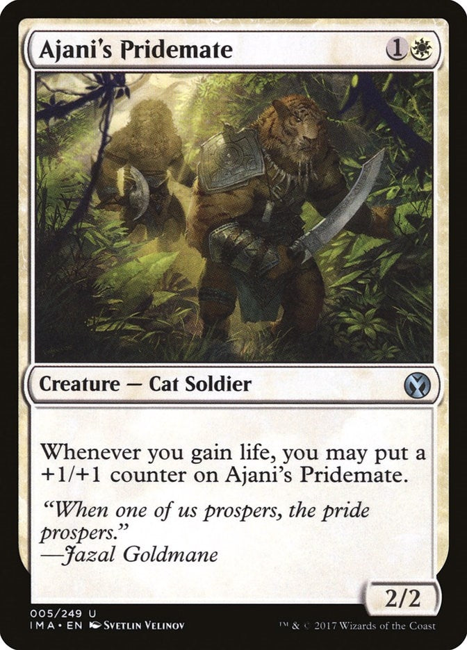 Ajani's Pridemate (5) (IMA)