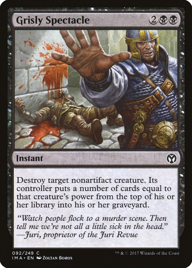 Grisly Spectacle (92) (IMA)