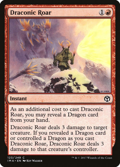 Draconic Roar (123) (IMA)