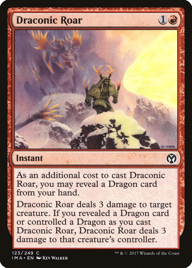 Draconic Roar (123) (IMA)