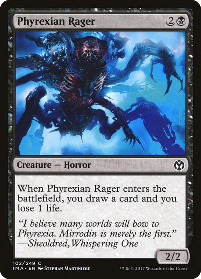 Phyrexian Rager (102) (IMA)