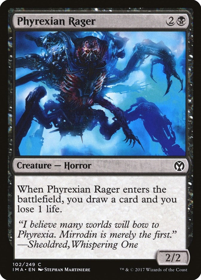 Phyrexian Rager (102) (IMA)