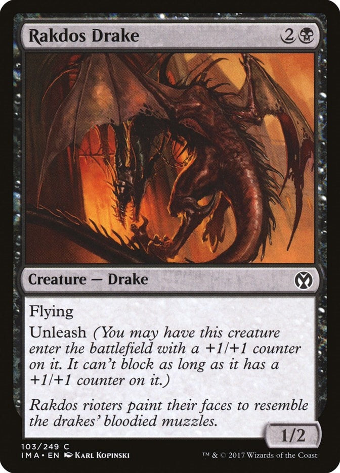 Rakdos Drake (103) (IMA)